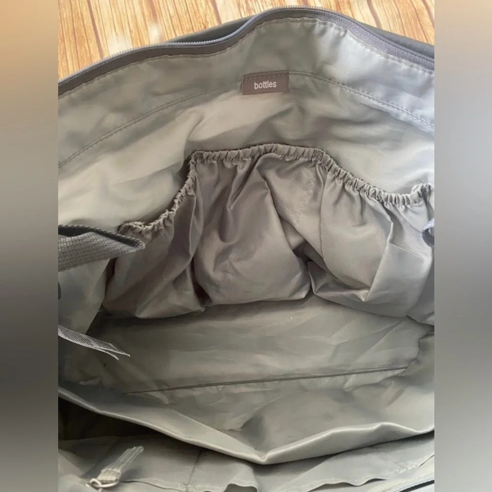Carter’s Diaper Bag Tote Gray Large Multi-Pocket Baby Bag